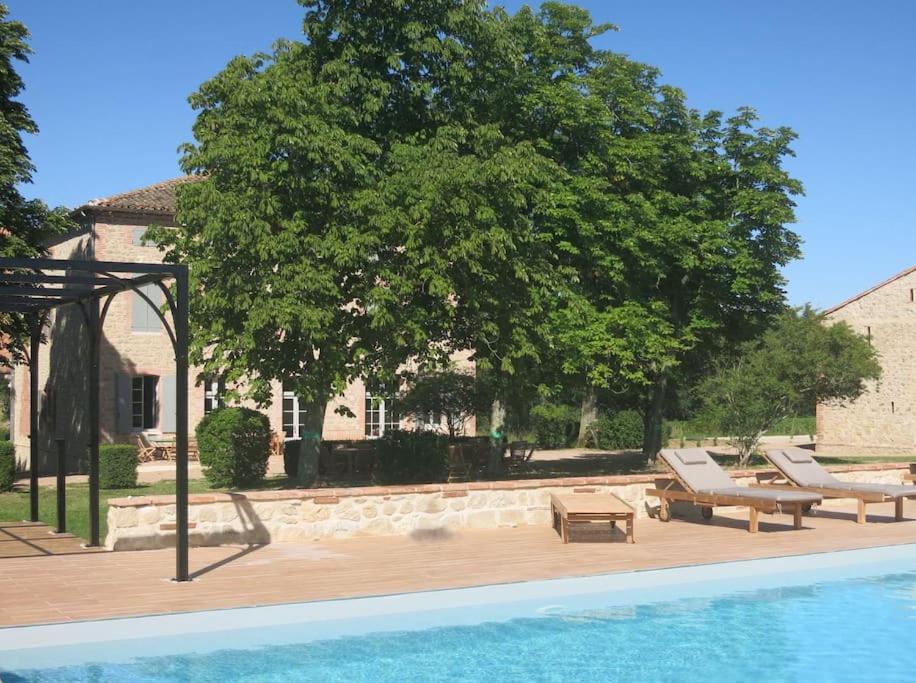 Bastide Des Tourelles Pour 20 Pers. Piscine & Spa Marzens Eksteriør billede